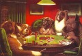 Chiens jouant au poker 5